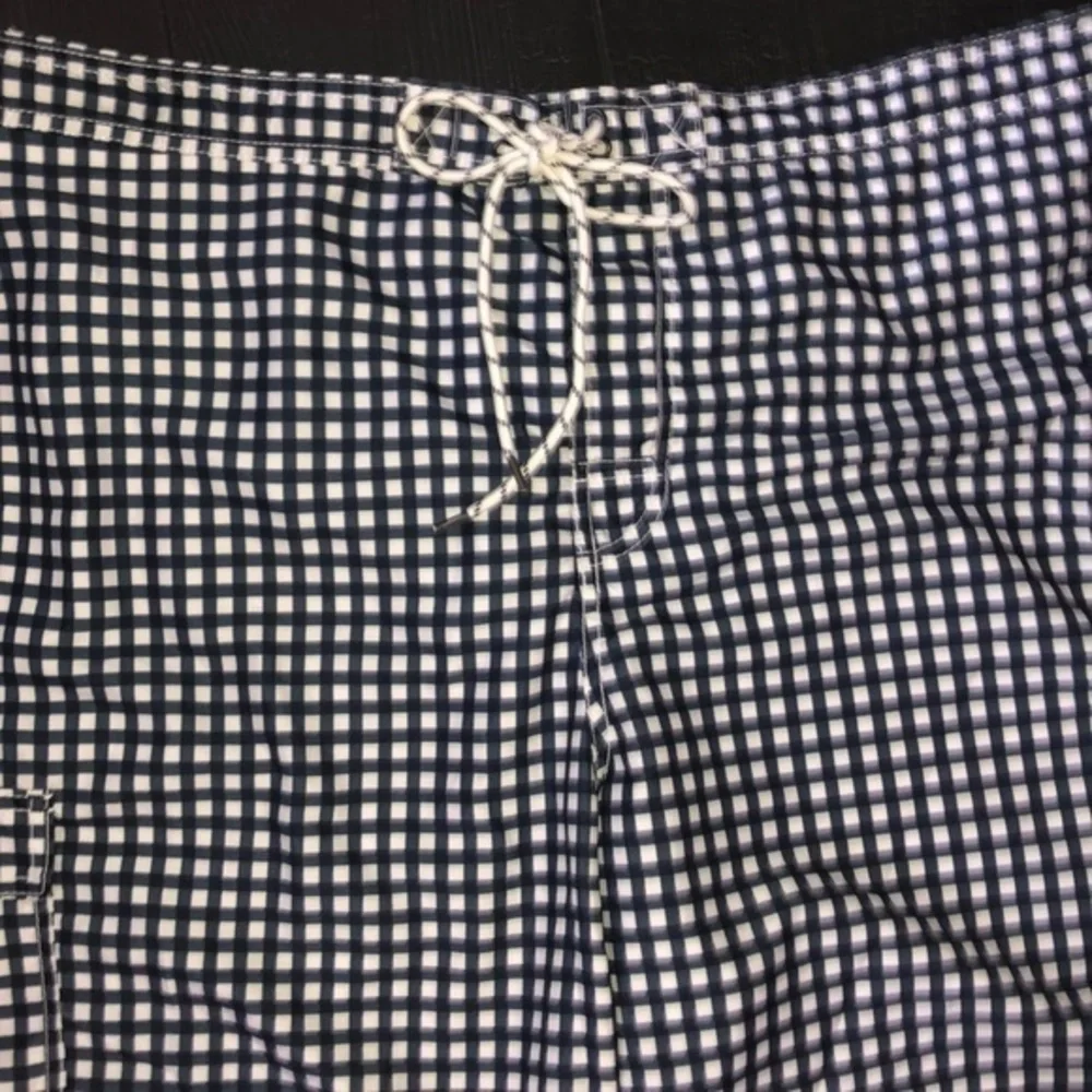 Goodfellow‎ Board & Co. Shorts XXL Blue White Check